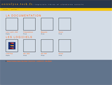 Tablet Screenshot of correlyce.tech.fr